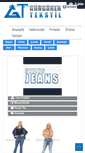 Mobile Screenshot of gungorentekstil.com